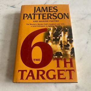 James Patterson and Maxine Paetro The 6th Target Book ✅